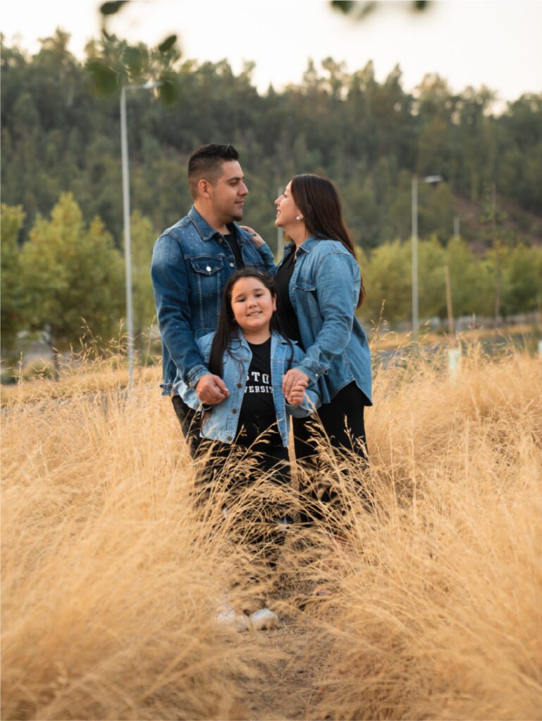 sesion de fotos embarazada con hijos